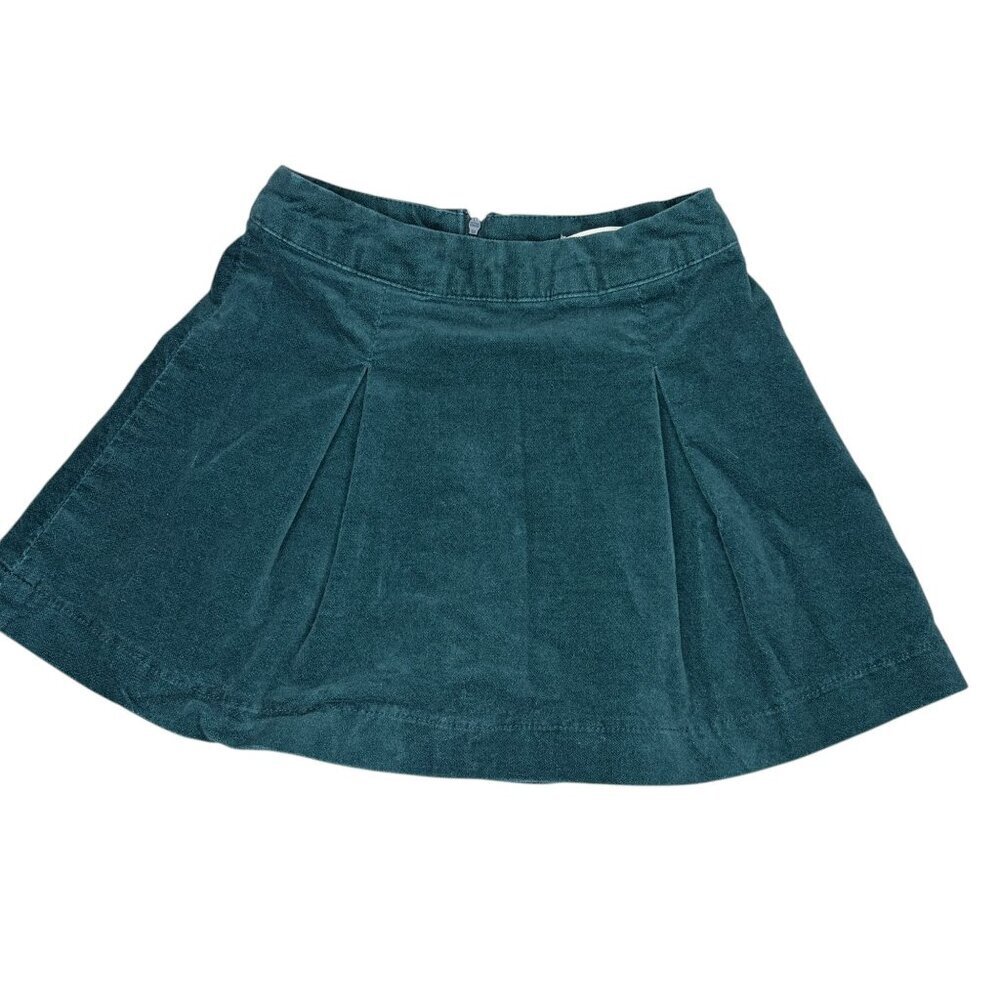 Copper Key Velvet Skirt Green Girls Size Small